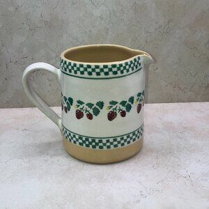 Vintage Nicholas MOSSE Pottery -  "Strawberry" Creamer - Ireland  1992-2010